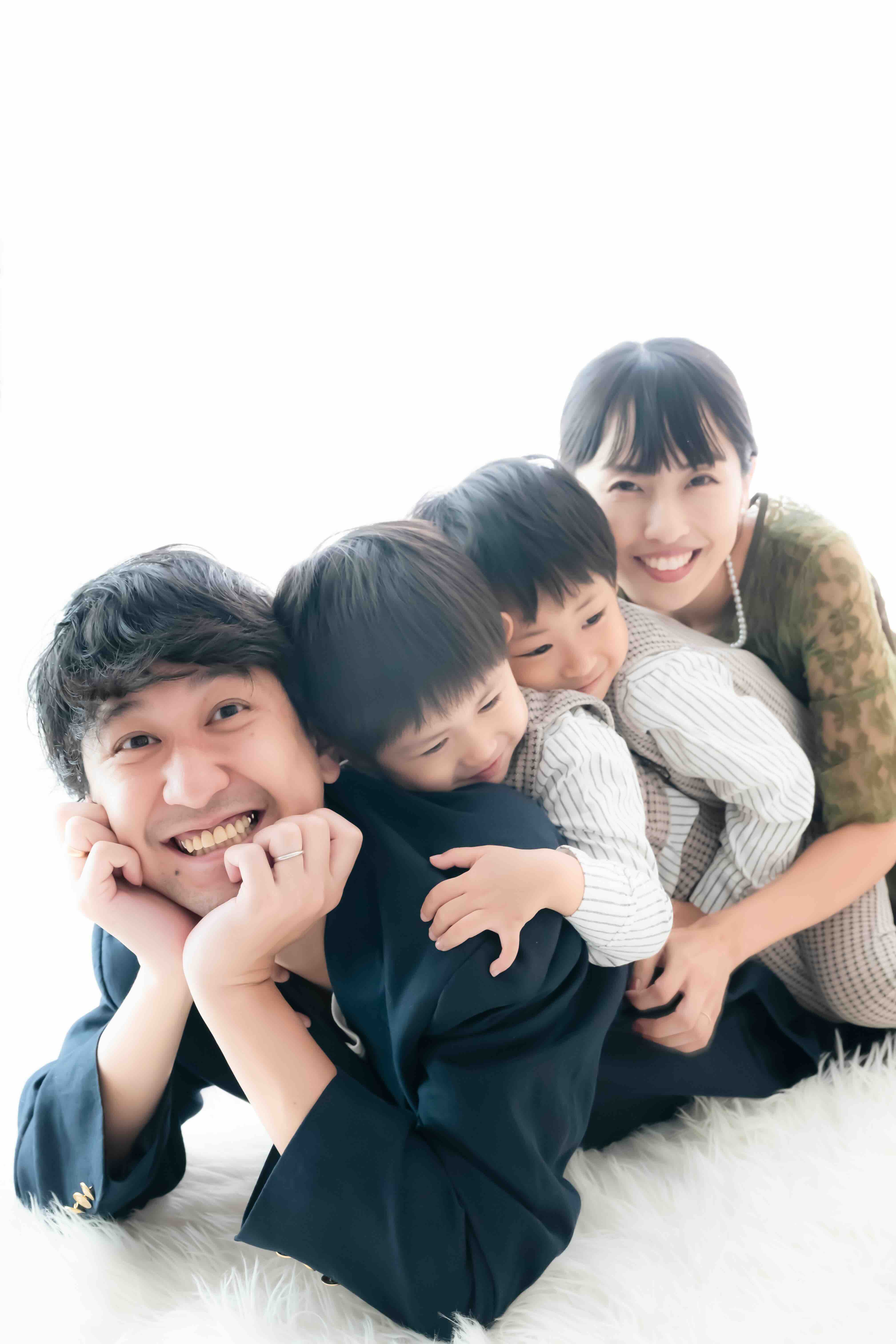 家族写真撮影サンプル 4