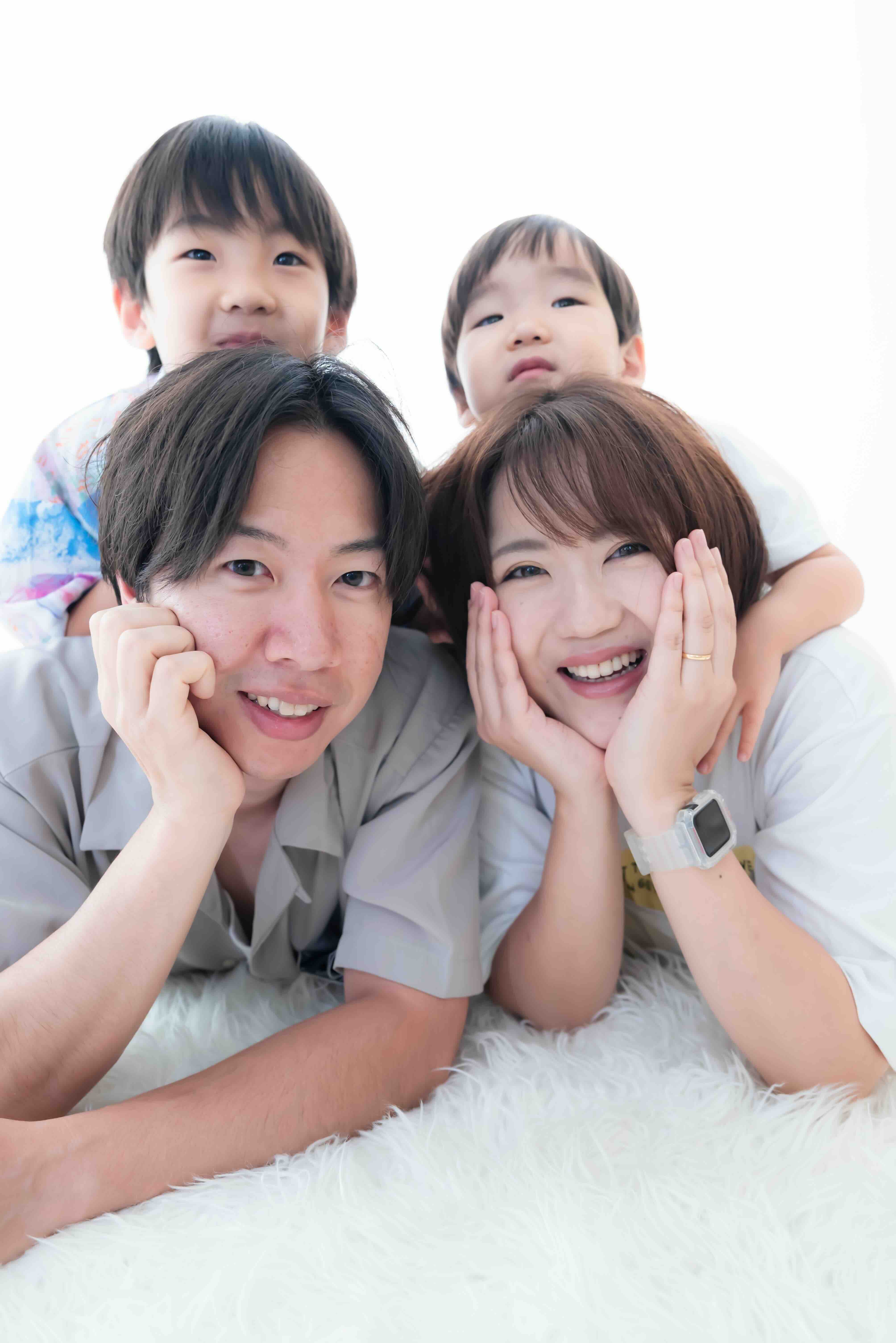 家族写真撮影サンプル 5