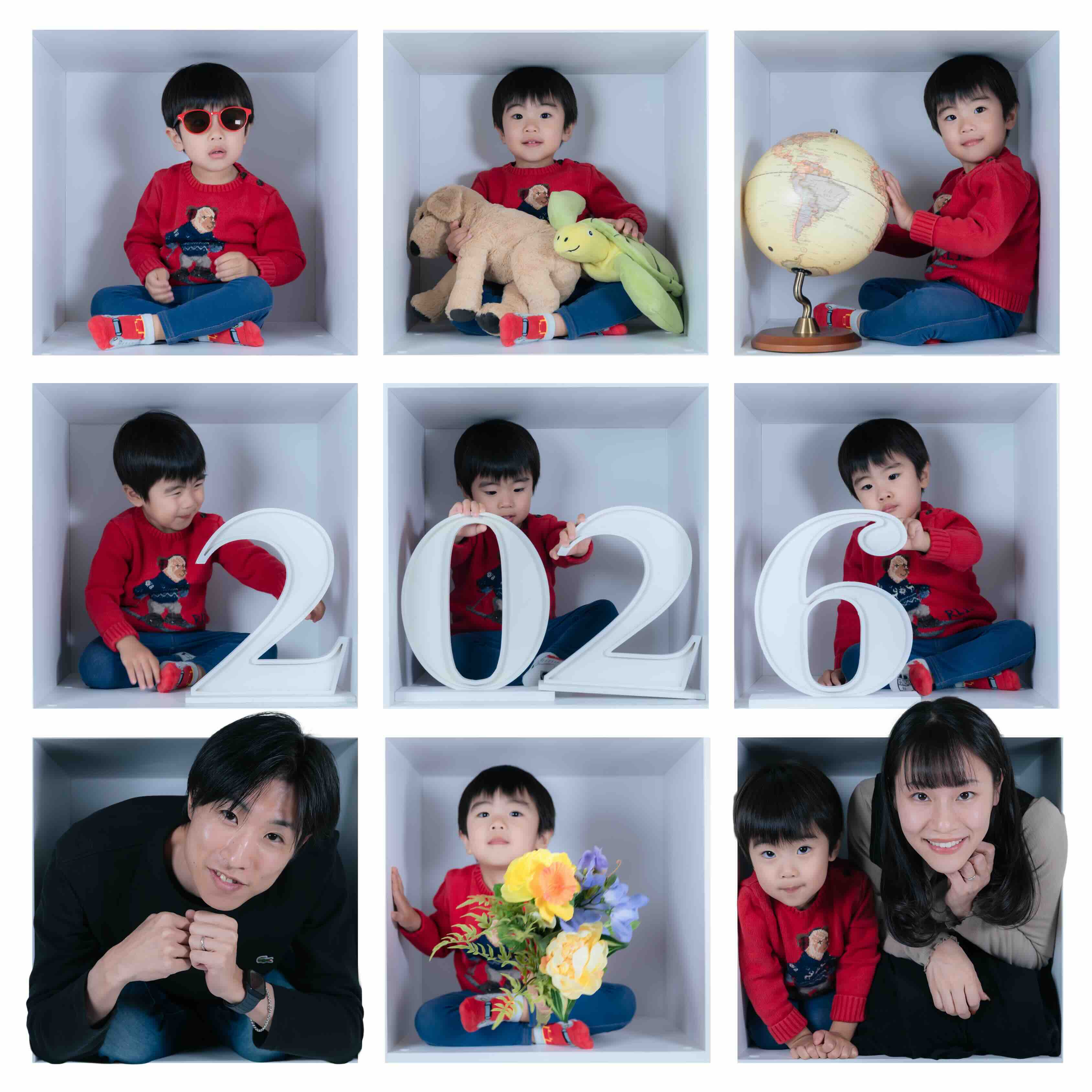 家族写真撮影サンプル 10